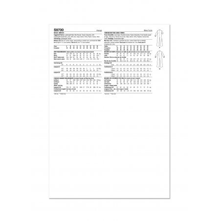 Wykrój Simplicity 9700