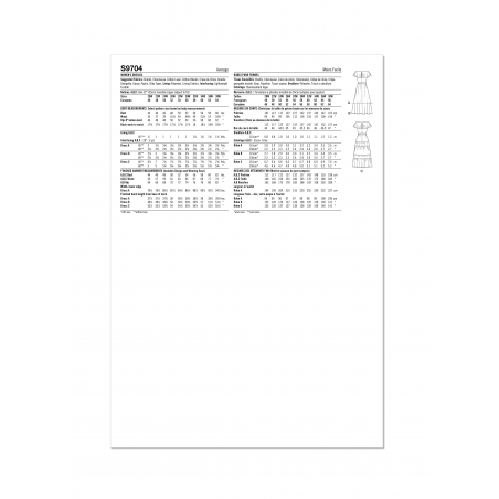 Wykrój Simplicity 9704