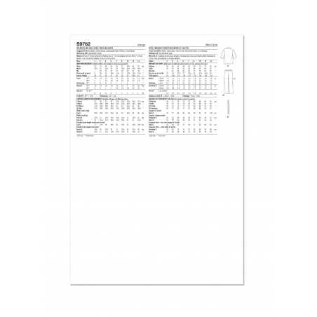 Wykrój Simplicity 9762