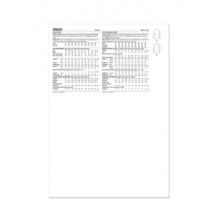 Wykrój Simplicity 9825