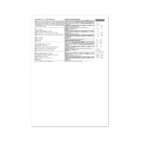 Wykrój Simplicity 9869