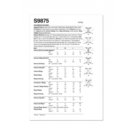 Wykrój Simplicity 9875