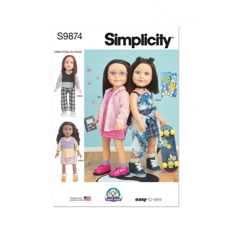 Wykrój Simplicity 9874
