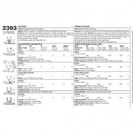Wykrój Simplicity 2393