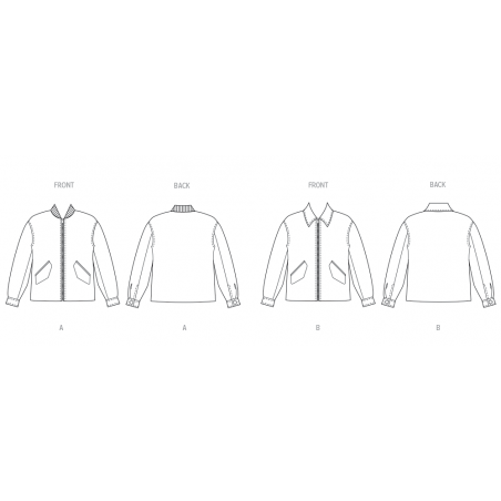 Wykrój Butterick B7008