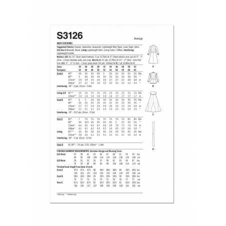Wykrój Simplicity 3126