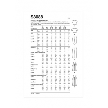 Wykrój Simplicity 3088