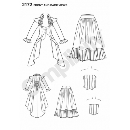 Wykrój Simplicity 2172