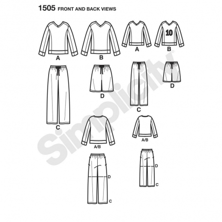 Wykrój Simplicity 1505