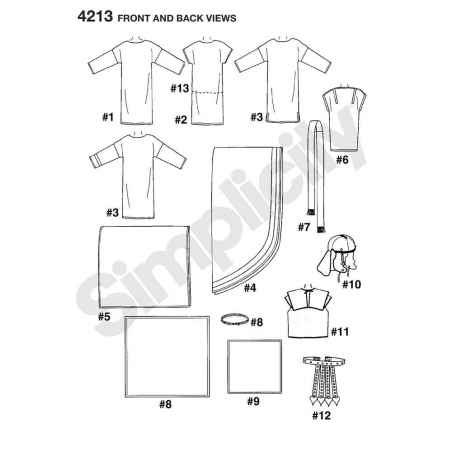 Wykrój Simplicity 4213