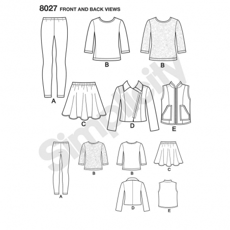 Wykrój Simplicity 8027