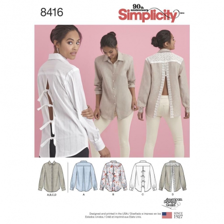 8416 simplicity top vest pattern 8416 envelope fro