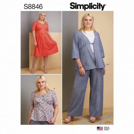 Wykrój Simplicity 8846