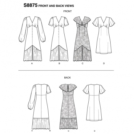 Wykrój Simplicity 8875