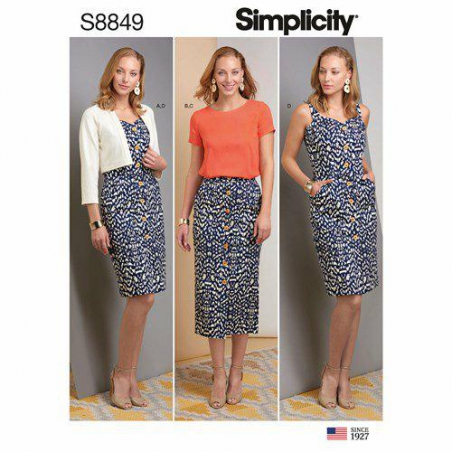 Wykrój Simplicity 8849
