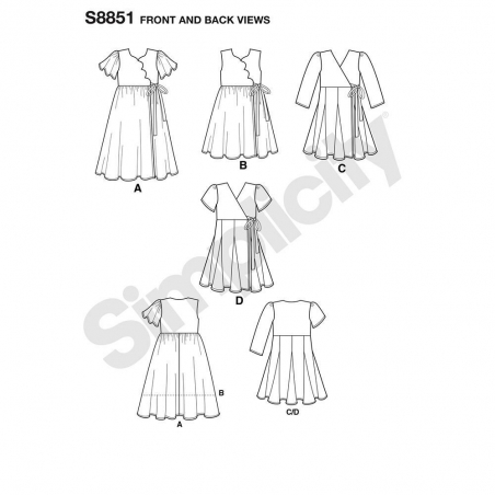 Wykrój Simplicity 8851